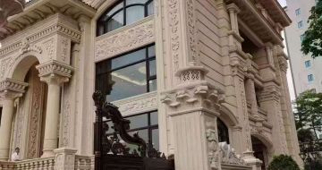 乌海黄金麻别墅外墙异形定制