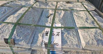 乌海芝麻白蘑菇石，自然面