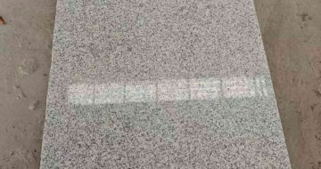 乌海芝麻白光面毛板