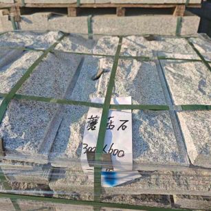 乌海芝麻白蘑菇石，自然面