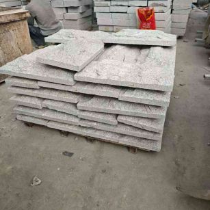 乌海芝麻白蘑菇石，自然面