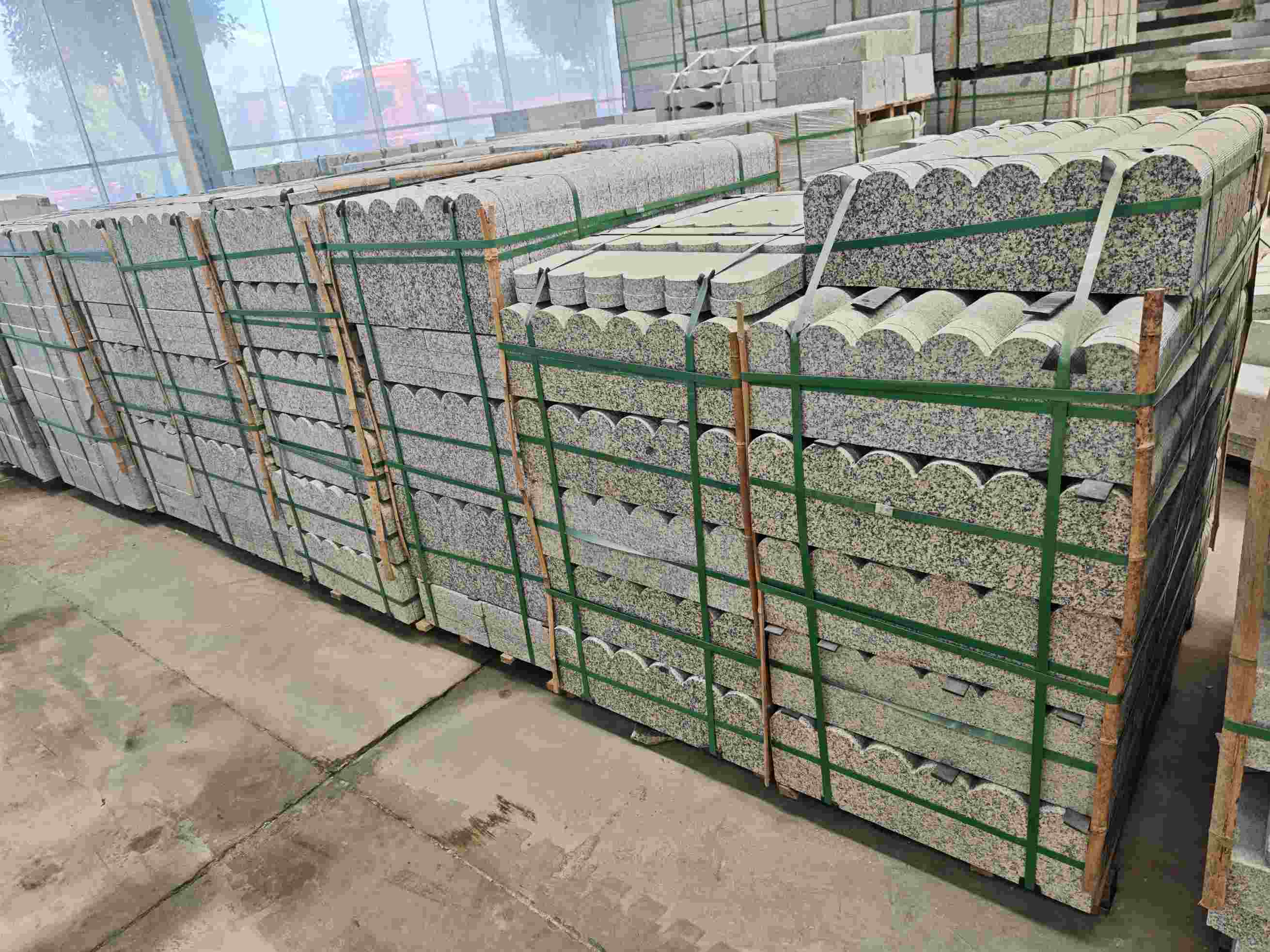 乌海芝麻白芙蓉白花边石