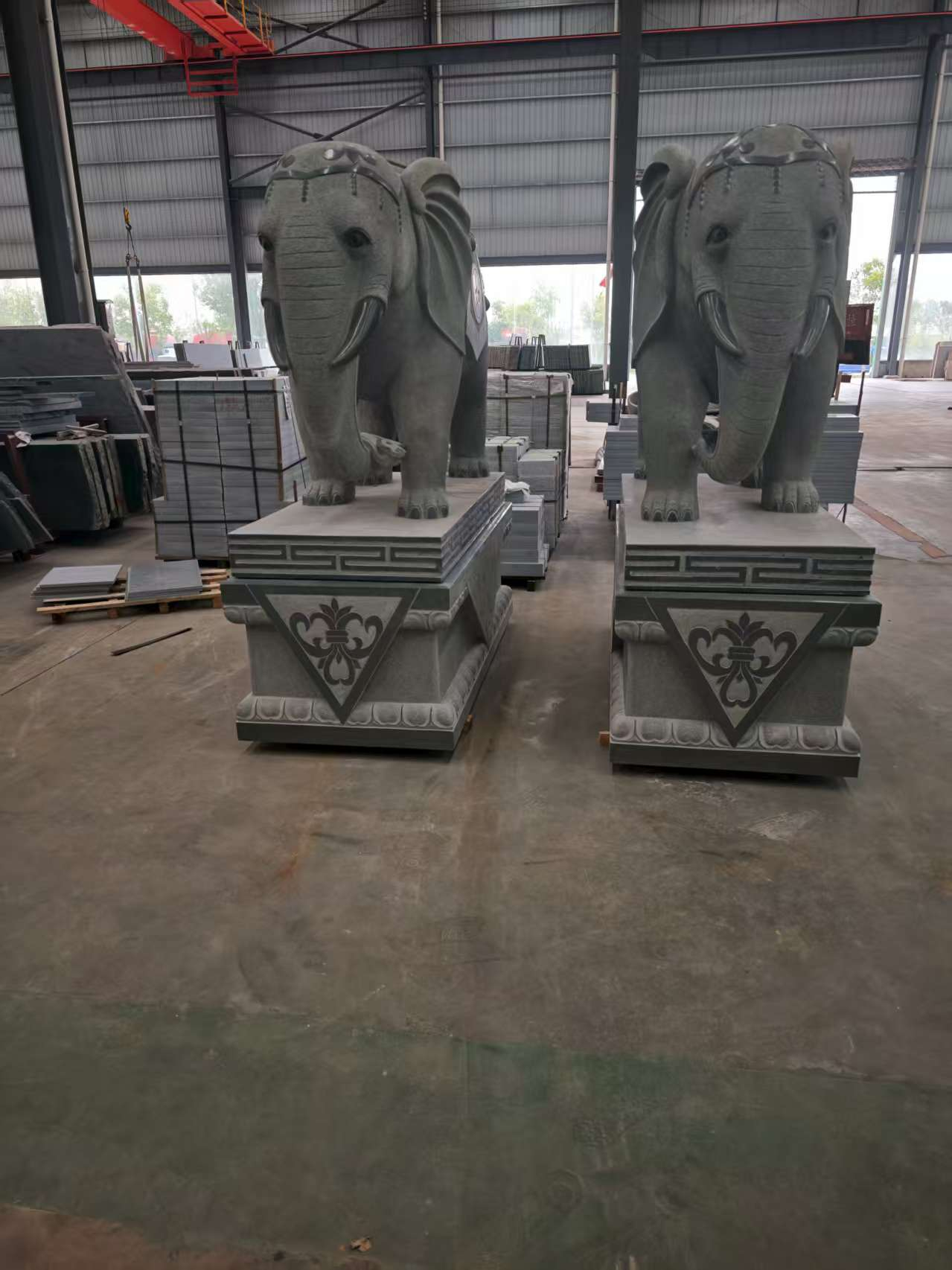 乌海芝麻灰花岗岩对象 芝麻白芝麻灰大象